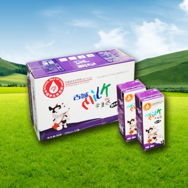 学生奶黑牛奶